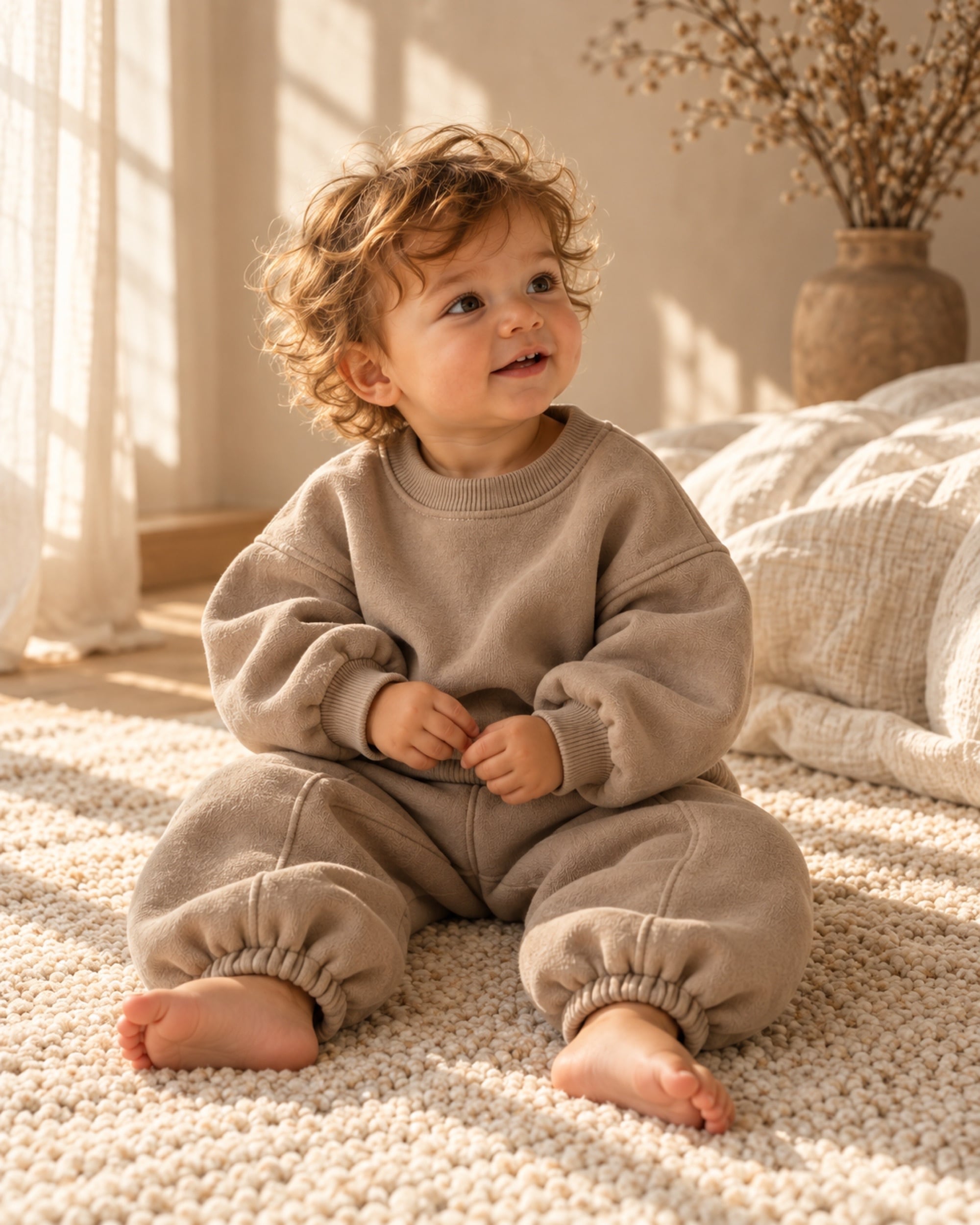 Ensemble jogging oversize MIIMA, porté